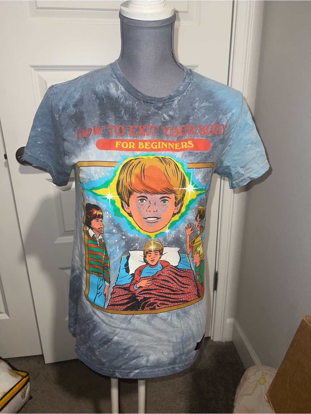 Steven Rhodes "How to Exit Your Body" t-shirt